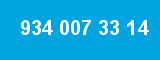 934 007 33 14